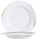 Teller tief 22 cm Toronto eden-grün Evolution-Form -Auslaufartikel-