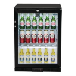 Mobile Preview: Barkühlschrank mit Klapptür 128 Liter