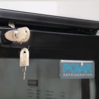 Mobile Preview: Barkühlschrank mit 2 Klapptüren 198 L