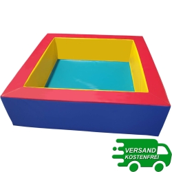 Ballbecken 1-teilig quadratisch 140 x 140 cm