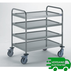 Servierwagen mit 4 Borden 80 x 53 cm Tournus 801544 801-544 801/544