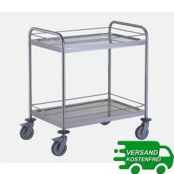 Servierwagen mit 2 Borden 80 x 53 cm+Galerie 801 546 801546 801/546