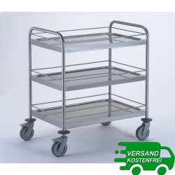 Servierwagen mit 3 Borden 80 x 53 cm + Galerie Tournus 801 547 8015457 801/547 801-547