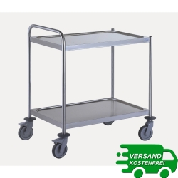 Servierwagen mit 2 Borden 80 x 53 cm 1 Griff Tournus 801602 801-602 801/602
