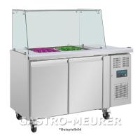 Mobile Preview: POLAR Saladette UA017, 2-Türen, 2x GN 1/1