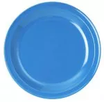 WACA Teller flach 23,5 cm / Mittagsteller Colora blau