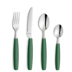 Mobile Preview: Menülöffel 20 cm Pixel Farbe Pine dunkelgrün