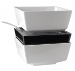 Mobile Preview: APS Melamin-Schale FLOAT quadratisch 5,5 cm bis 25,0 cm