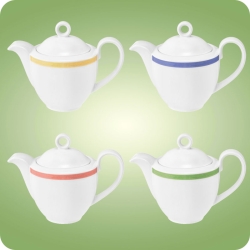 Community Kaffeekanne 0,38 l Pinselband Seltmann Weiden