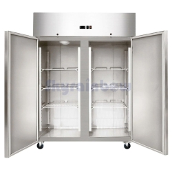 Mobile Preview: Tiefkühlschrank, Edelstahl, 1333 Liter, GN2/1 Skyrainbow