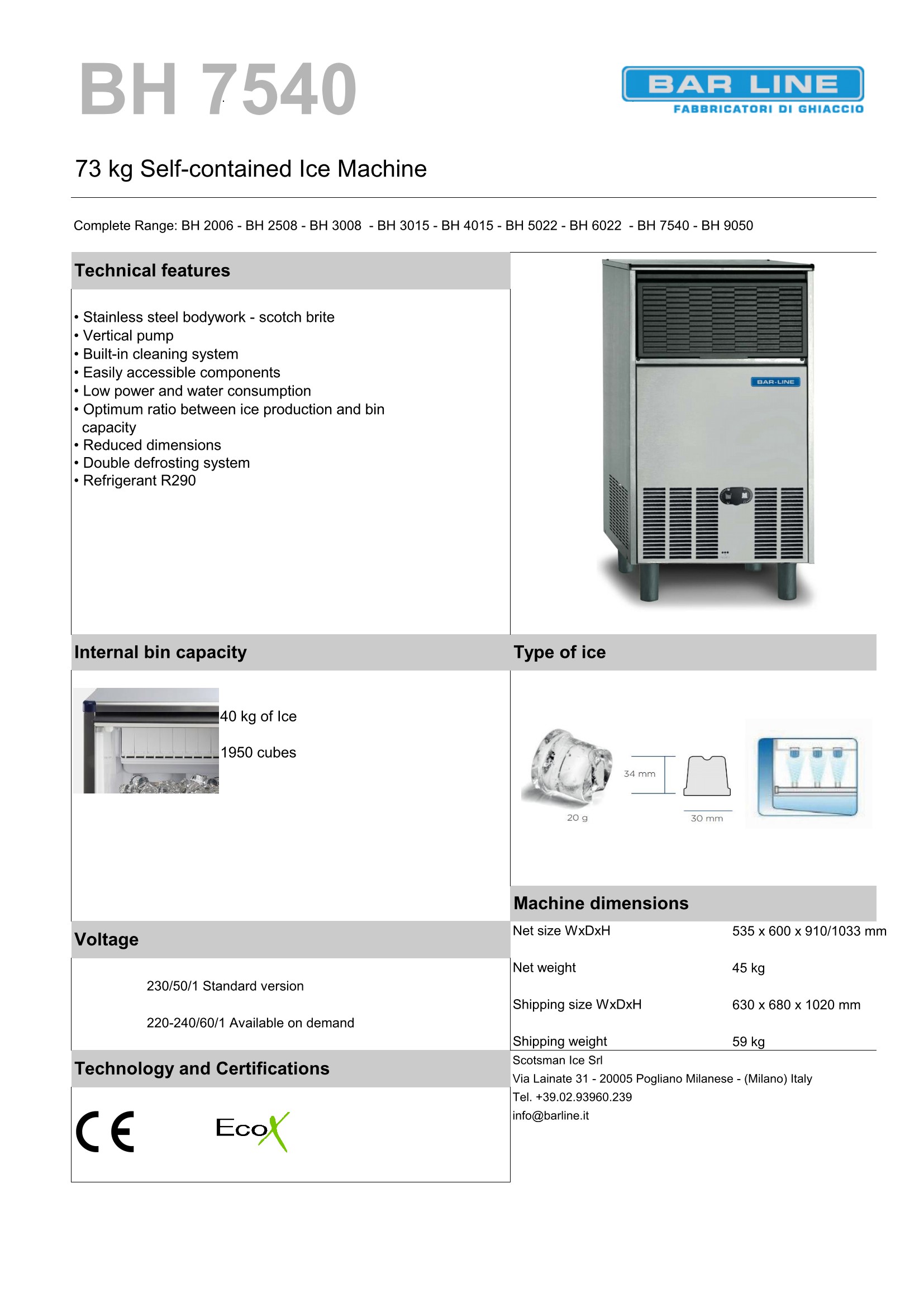 Datenblatt BH7540 1